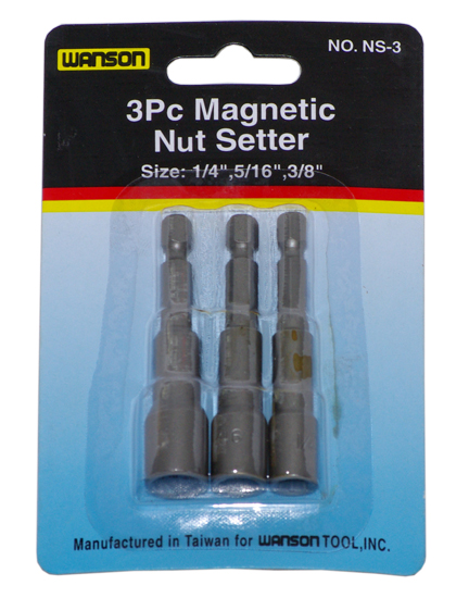 3PC magnetic Nut Setter Set